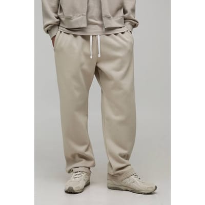 Basic Baggy Drop Crotch Jogger | Stone | Size XS