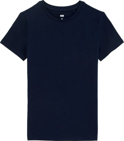 WE Fashion Jongens basic T-shirt met ronde hals van katoenmix