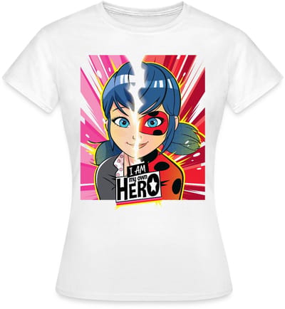 Miraculous I Am My Own Hero Ladybug Marinette T-Shirt Dames