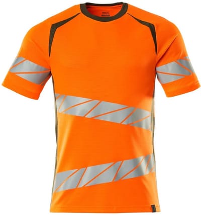 Mascot Accelerate Safe T-shirt 19082-771 - hi-vis oranje/mosgroen - 2XL