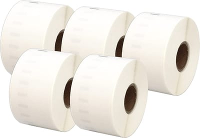 Dymo 11356 - Labels Wit - 300 labels/rol elk 89mmx41mm pagina's - Huismerk Compatible - Geschikt voor Dymo LabelWriter 310 Dymo LabelWriter 330 T Dymo LabelWriter 4 XL Dymo LabelWriter 400 Dymo LabelWriter 450