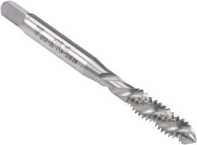 1/4"-20 BSW Spiral Flute Draad Tap voor Machinebewerkingen, HSS Cobalt (5% Co) Ongecoat, Geschikt voor Precisie Draadbewerking en Metaalbewerking