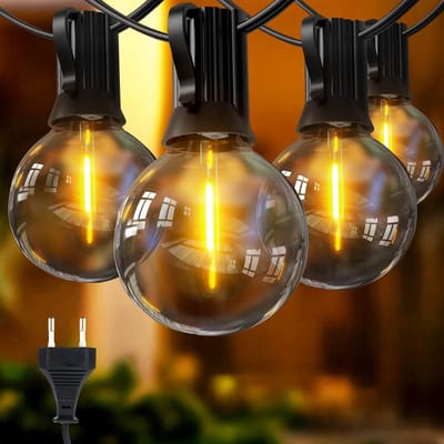 Verlichting - Buitenverlichting - Lichtsnoer - 30 m - 53 Bulbs - LED Verlichting - Warm Licht - Tuin - Terras
