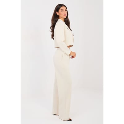 Valeria Tailored Set - Beige / One Size