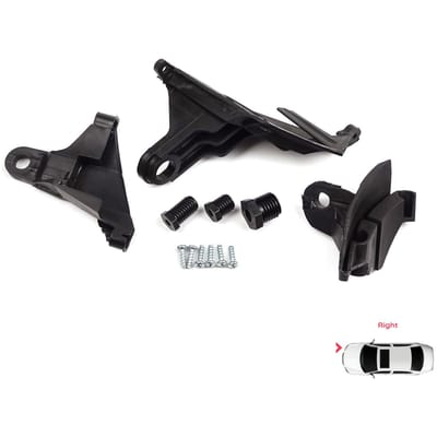BHL17 Koplamp Koplamp Reparatie Beugels Lipjes Rechts voor Mercedes E Klasse W211 S211 2002-2009 A2118201414