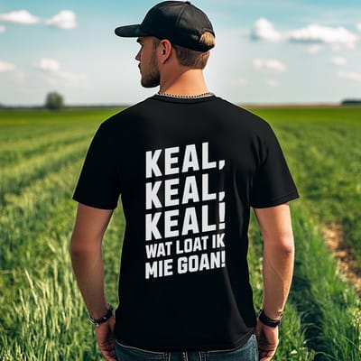 AGRIFANS® Keal Keal Keal - Heren T-shirt - S