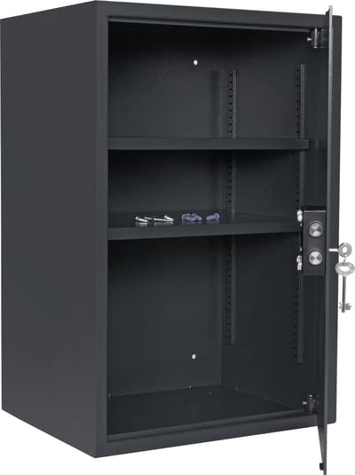 Rottner Meubelkluis Jupiter 5 - Sleutelslot - Antraciet - 67x45x36 cm