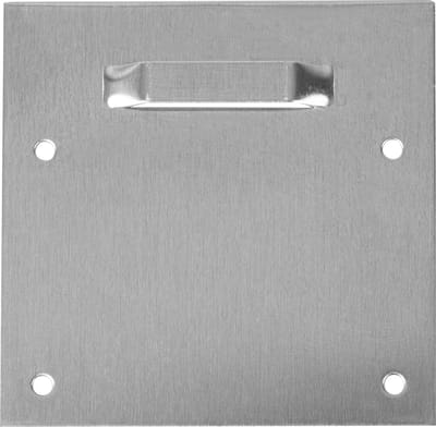 STAS - Ophanghaak - Dibond Hanger - Zelfklevende Haak - Plakhaak - Ophangsysteem Schilderij / Fotolijsten / Poster - 100x100mm, draagkracht 6kg (Set van 2 Stuks)