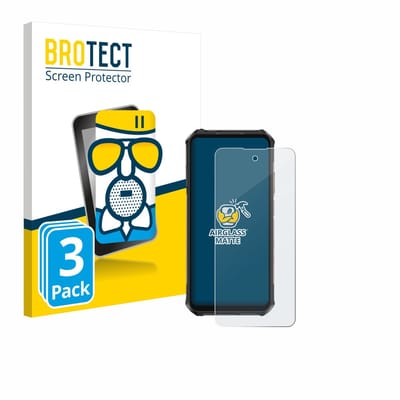 BROTECT - Screenprotector voor Ulefone Armor X16 Pro - Folie Beschermfolie Beschermglas matte 3 Stuks