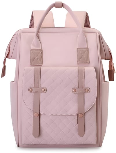 24Supply Luiertas Rugzak - Incl. Kinderwagen Haken - Roze