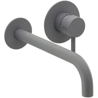 Herzbach DEEP GREY concealed basin mixer 24 cm 23.203757.1.06