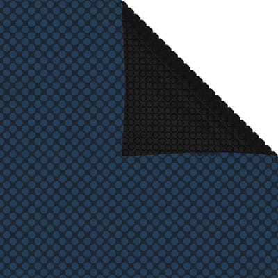 Zwembadfolie solar - Zonnedeken - Water verwarmen - Warmte vasthouden - 488x244 cm - Zwart blauw