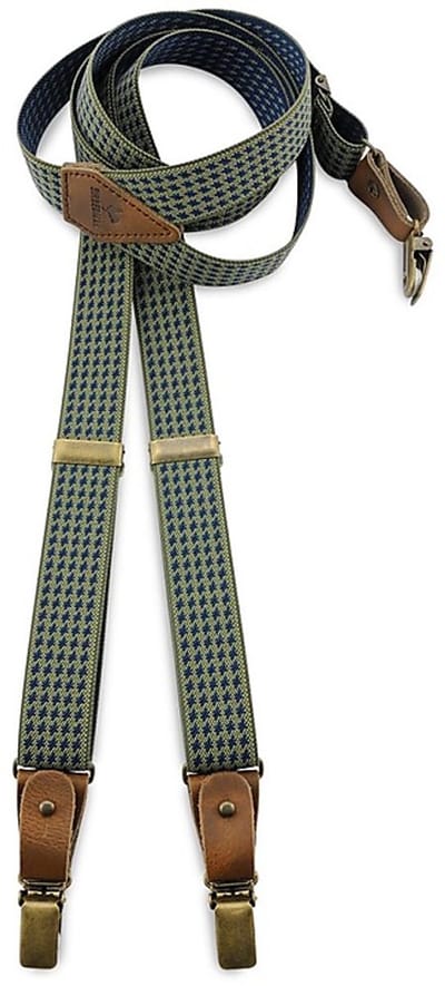 Sir Redman - Bretels - bretels Dolph Dogtooth - groen / blauw
