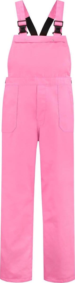 EM Workwear Tuinbroek Polyester/Katoen  Roze - Maat 104