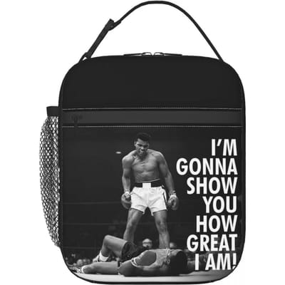 Ik Ga Je Laten Zien Hoe Geweldig Ik Ben Geïsoleerde Lunchtas voor Vrouwen Kinderen Lekvrije Voedseldozen Thermische Lunchbox Tote One Size