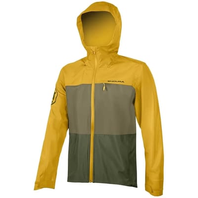 Endura Singletrack Jacket Ii Yellow Mustard - L