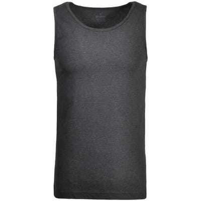 Ragman Ondermode Uni Tank Top Single Jersey Antraciet / male