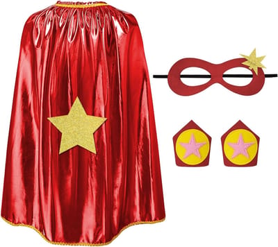 Superhelden Kostuums voor Kinderen met Capes, Masker en Tutu Rok - Perfect voor Halloween, Verjaardagsfeestjes en Rollenspel