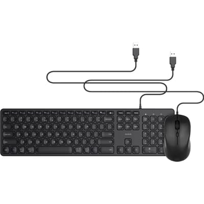 BlueBuilt Bedraad Toetsenbord QWERTY + Filum Bedrade Muis