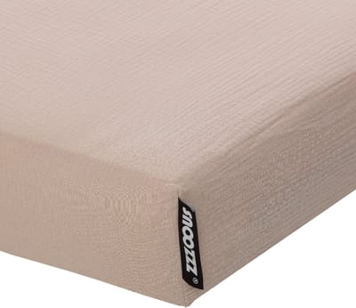 Snoozzz Hoeslaken Ledikant - 60x120cm - 100% Hydrofiel Katoen - Sand