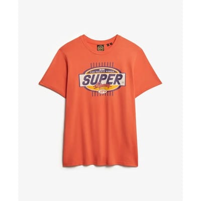 Superdry - Gasoline Graphic Relaxed T-shirt - Heren - T-shirts
