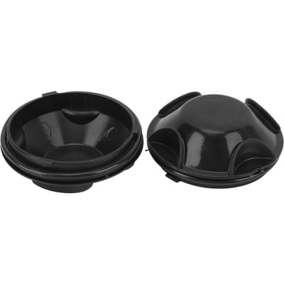 1 Paar Koplamp Stofafdichting Afdekkap Lampbescherming Koplamp Lampbescherming Lensafdekking voor black
