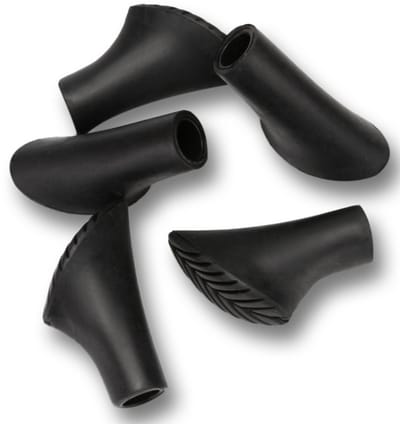 Voeten voor wandelstokken 6-pack