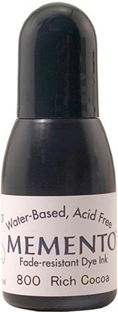 Vulling stempelkussen Memento rich cocoa - 15 ml - Tsukineko