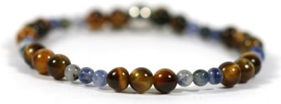 Heaven Eleven KIDS - meisjes - armband - edelsteen - mix - 4mm - 14cm