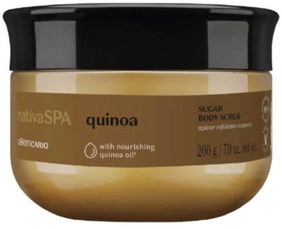 Quinoa Sugar Body Scrub (Nativa SPA) – O Boticário-VEGAN