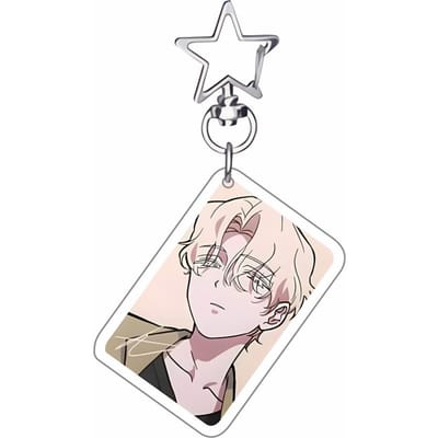 Porte-clés Anime ALIEN STAGE Pendentif Porte-clés de Voiture Support Acrylique MIZI SUA TILL IVAN HYUNA LUKA Fans Beaux Cadeaux Accessoires cosplay white