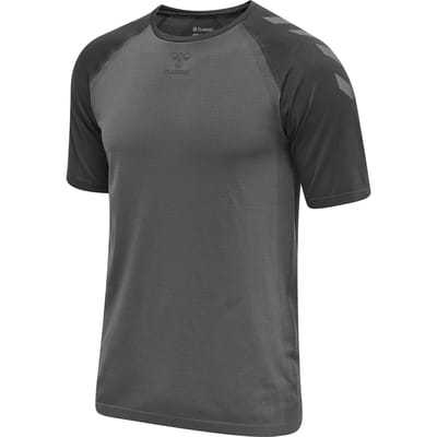 Hummel T-Shirt Hmlpro Grid Seamless S/S Forged Iron/Quiet Shade-S