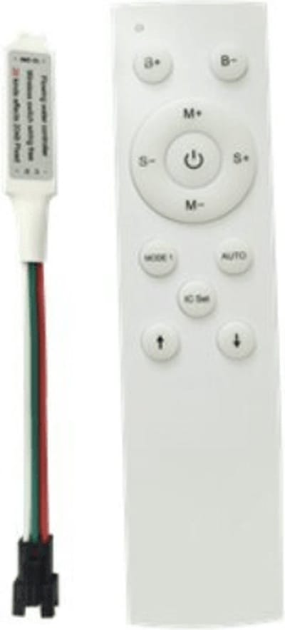 RF Controller 12-24V voor LED Strip - Kunststof - SILUMEN