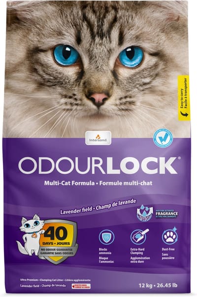 Odourlock Lavender - Kattenbakvulling - 12 kg