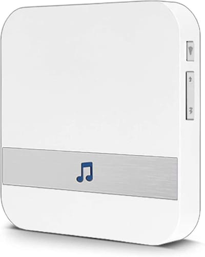 Deurbel Ontvanger - Visuele Bel - Huisbeveiliging - 52 Muziek Ringtones - 80x80mm