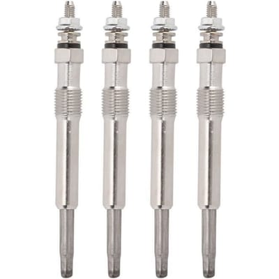 HURRISE Bougie de chauffage 4 pièces bougie de préchauffage 7700100558 convient pour Renault Clio Kangoo Trafic