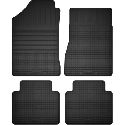 Wielganizator Serie - Rubber Automatten - 1,5 cm Rand - Set van 4
