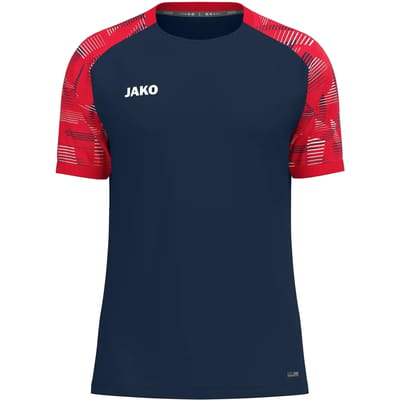 Jako Sonic T-Shirt Heren - Marine / Rood | Maat: 3XL