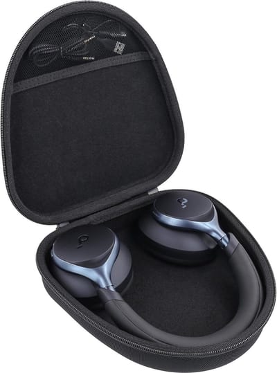 Harde Draagtas voor Draadloze On-Ear Hoofdtelefoon - Beschermhoes voor Bluetooth Hoofdtelefoon