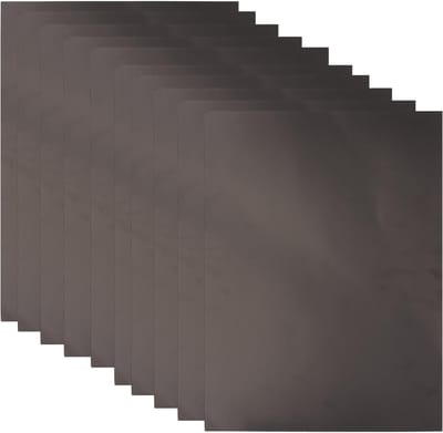 Dailygoods- Lasergraveermarkeerpapier 10 Stuks - Zwart - 20 x 28 cm - Papier - Geschikt voor Keramiek/Glas - Voor Lasergravure - Graveerpapier