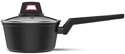 Aluminium stoofpan 18 cm met antiaanbaklaag voor alle warmtebronnen