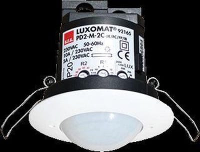 B.E.G. Brück 92165 Aanwezigheidsmelder Inbouw (in muur) 360 ° Relais Wit IP20
