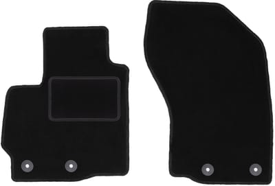 Voormatten zwart voor: Mitsubishi Outlander II crossover (2006-2013)