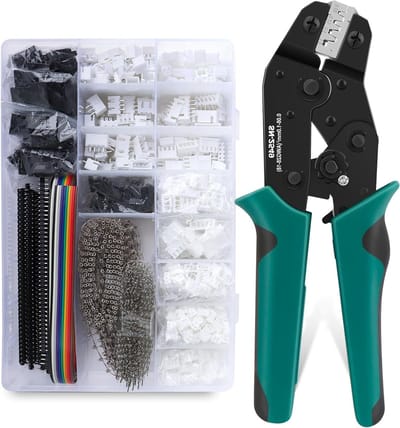 Professionele Crimping Tool Set voor Precisie Kabelverbindingen en Elektrische Installaties