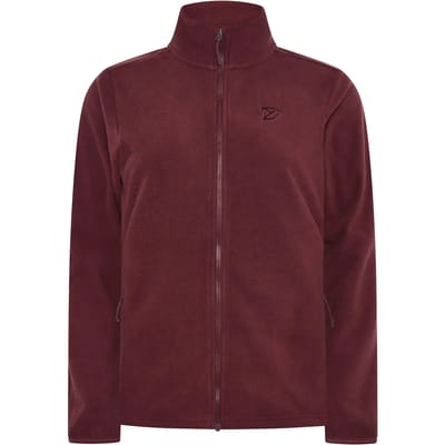 Didriksons VIONA WNS FZ Dames Outdoortrui - Anemon Red