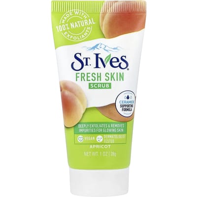 St. Ives, Fresh Skin, Apricot Infused Scrub, 28G(1Oz) beige