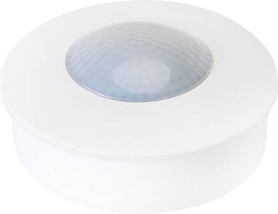 Bewegingssensor PIR - Kozolux - 6m - Max 300W - 360D - Opbouw - Rond - Wit