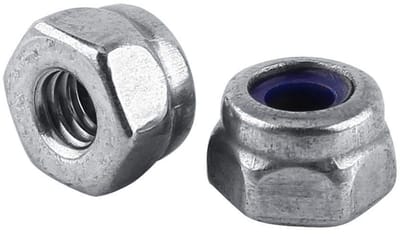 Dailygoody - Moer - Borgmoeren - Ideaal voor bevestiging - M2 - Nylon inzetstuk - Voor voertuigen en thuisgebruik - 100 stuks