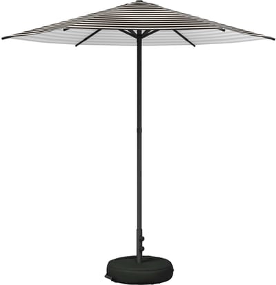 vidaXL - Tuinparasol - met - voet - 230 - x - 230 - cm - Polyester - Rechthoekig