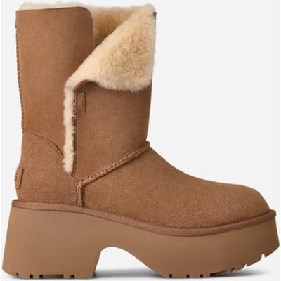 UGG® Classic Esmee-laars in Brown, Maat 40, Shearling